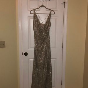 Size 12 Lauren Ralph Lauren Sequin GOWN